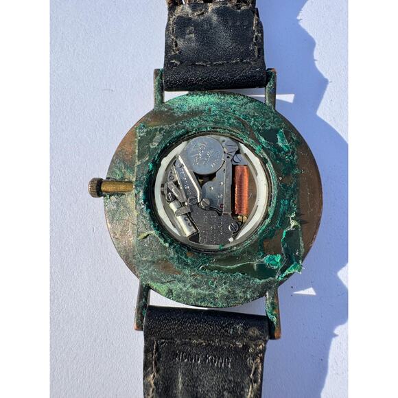 Vintage Fossil Pictographs Watch Zodiac Signs RARE - REPAIR PARTS - Picture 2 of 8